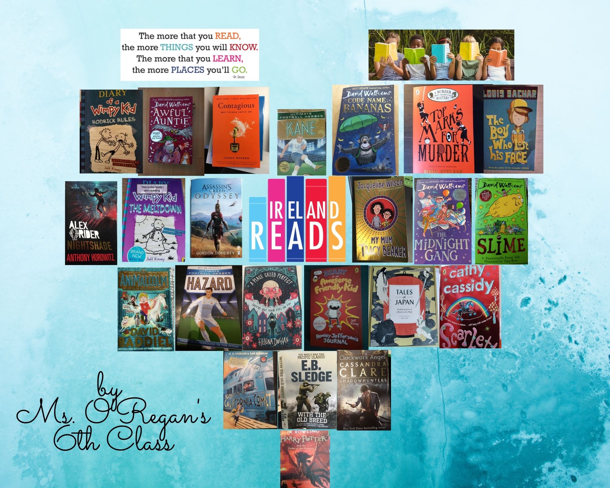 6th Class Pledged to Read for ‘Ireland Reads’
